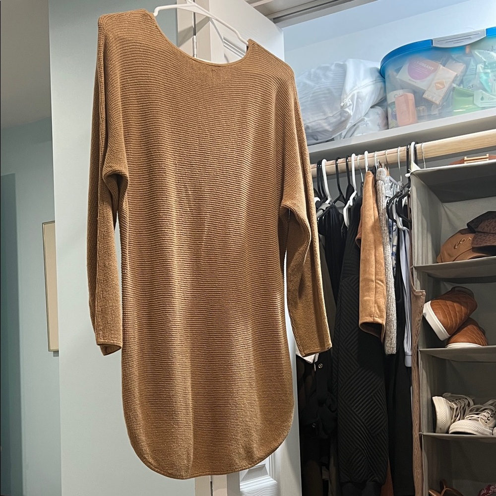 MICHAEL Michael Kors Camel Crew Neck Sweater